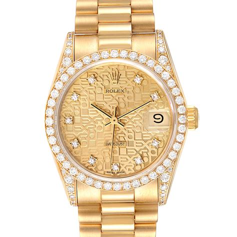 ladies diamond Rolex watch collection